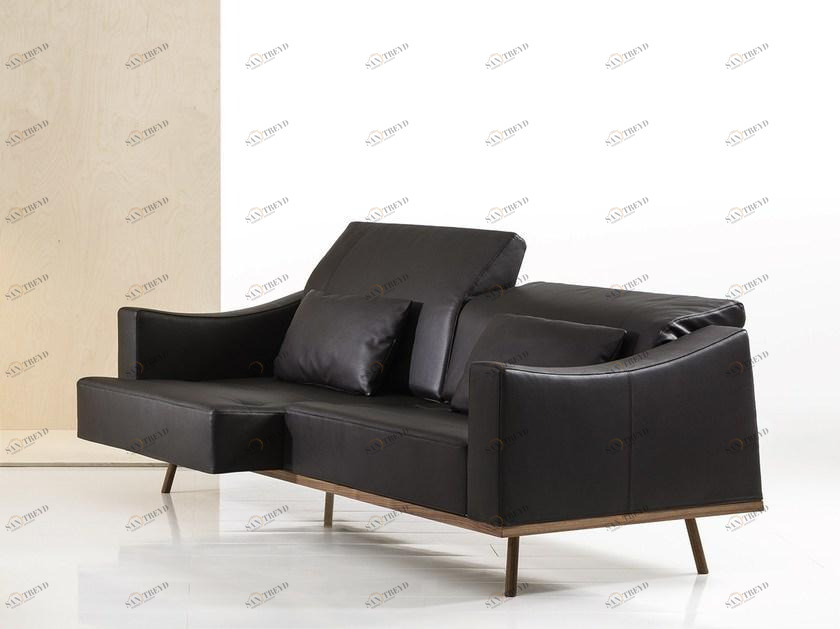 brühl 2-х местный кожаный диван Deep space sun-id-1496149