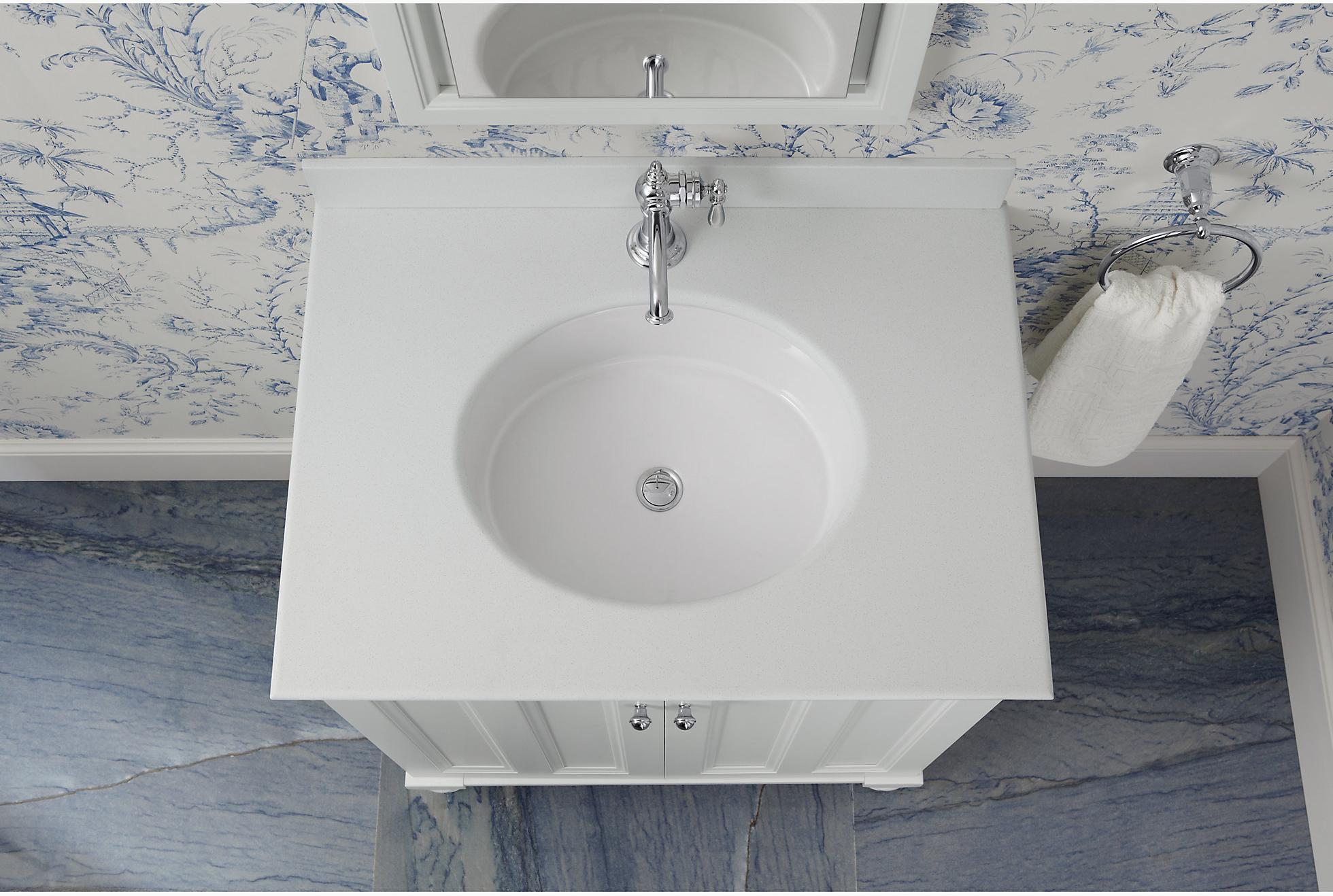 K-2881-0 Накладная раковина под столешницу  прямоугольная Kohler  - Вид №2