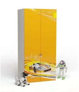 Шкаф ABC-KING 2х дверный Champion , оранж