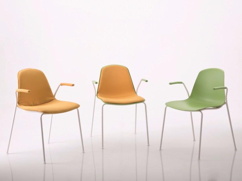 Luxy Штабелируемый стул с подлокотниками Epoca sun-id-1358588 - Вид №2