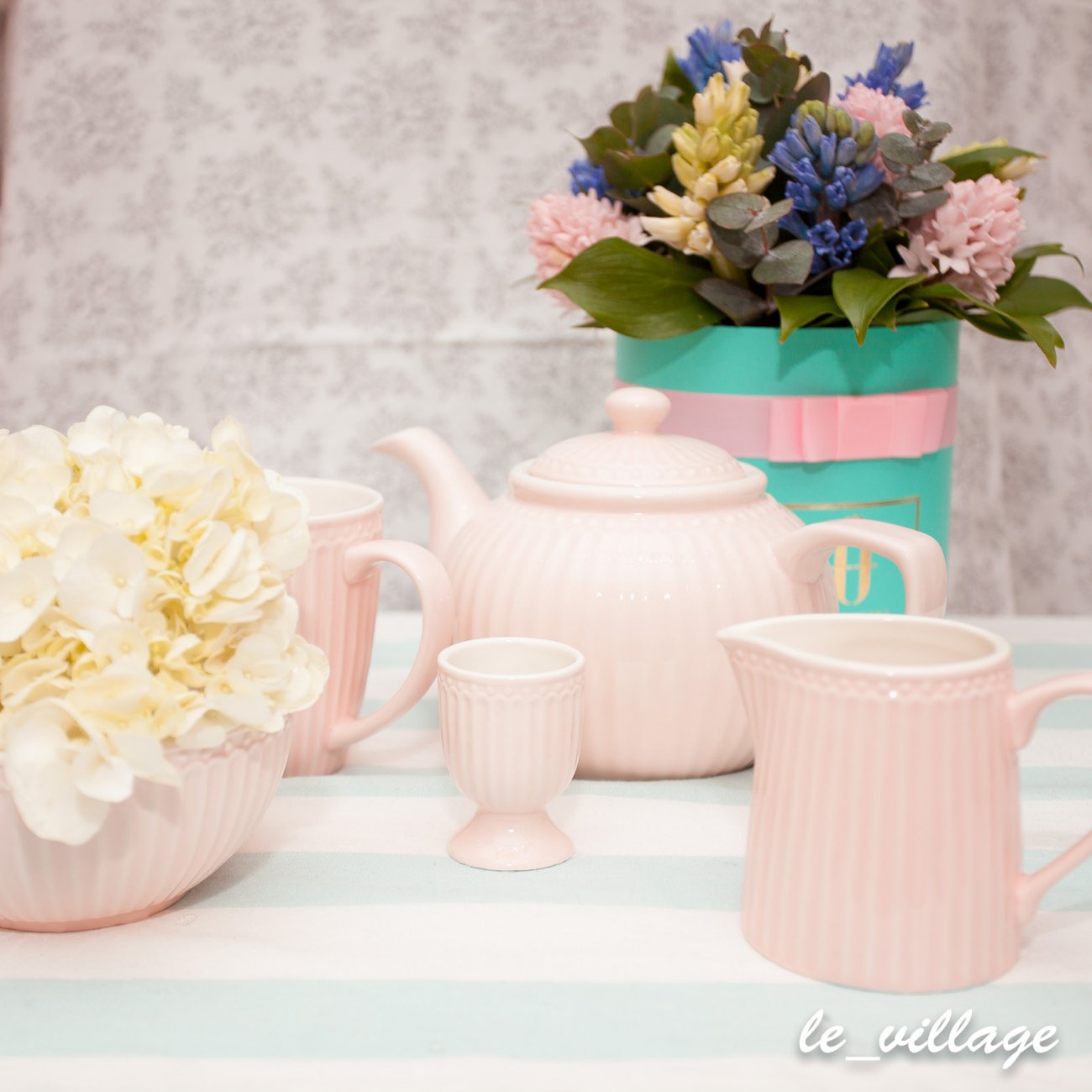 Подставка для яйца "Alice pale pink" LE-VILLAGE СОВРЕМЕННЫЙ 221967 Розовый  - Вид №1