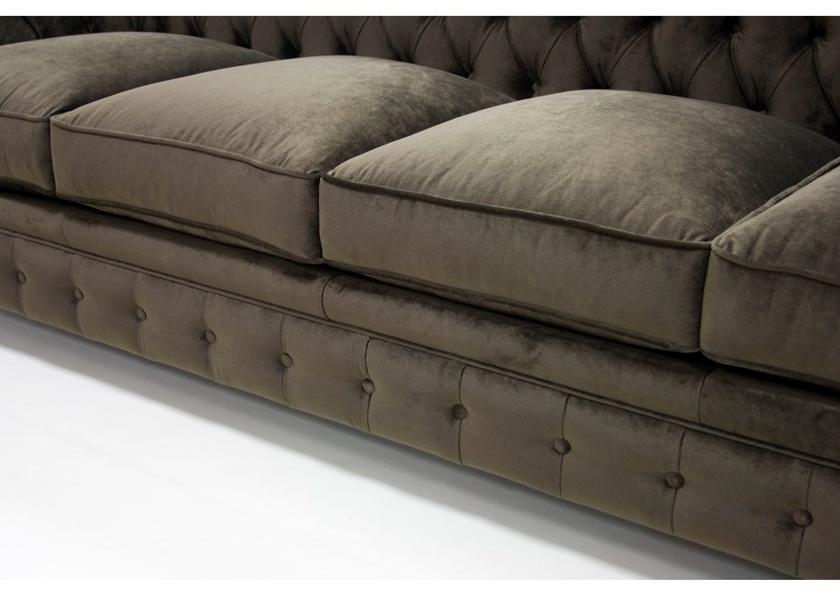 CREARTE COLLECTIONS Стеганый велюровый диван 4 мест Chesterfield crearte 19 - Вид №2