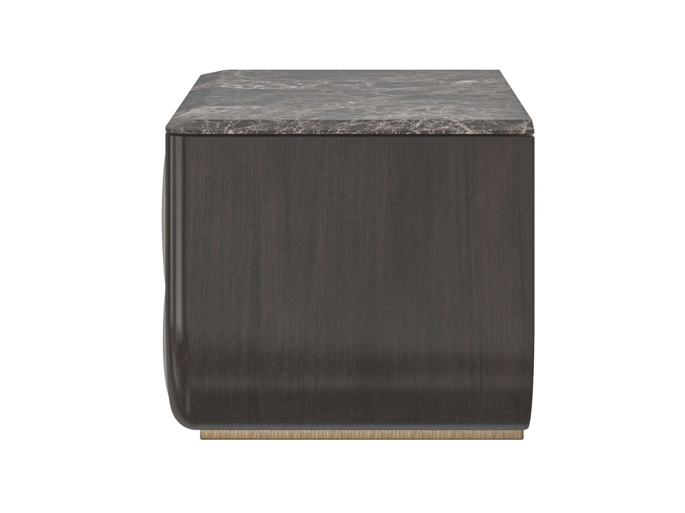 Деревянная прямоугольная тумбочка с ящиками Modenese Luxury Interiors ELEGANT CURVED ARCH-00111472 - Вид №1