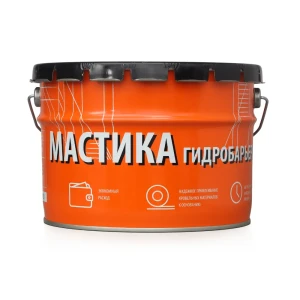 Мастика приклеивающая Гидробарьер №7 для кровли 10 кг 86731975 STLM-2067810