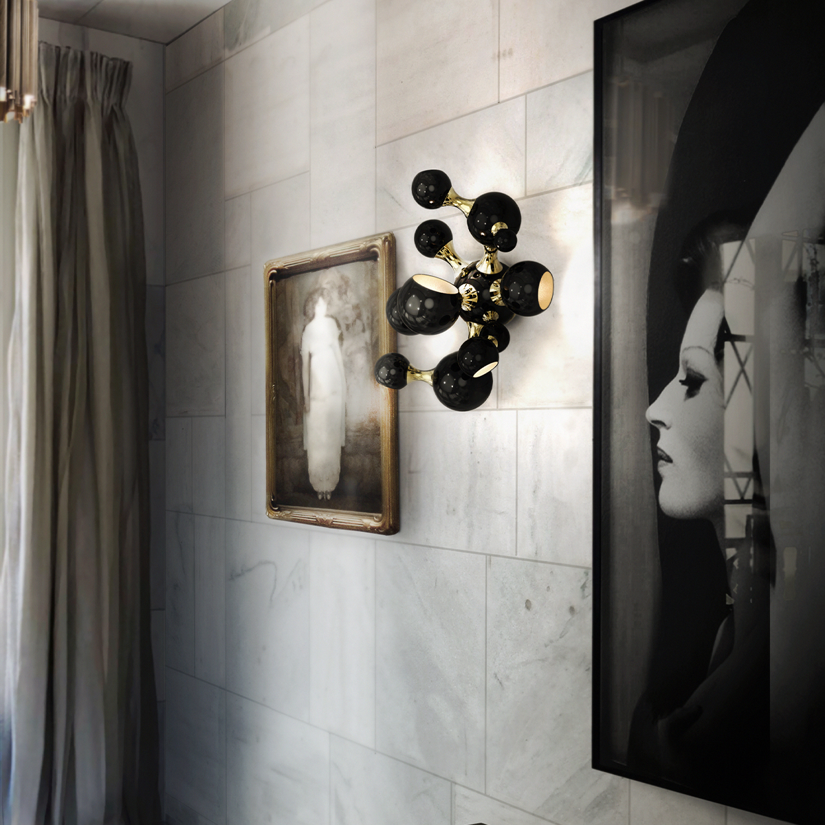 Настенные светильники Atomic Wall Lamp Covethouse DELIGHTFULL  - Вид №1