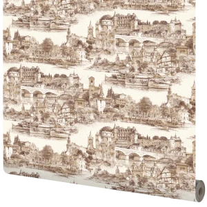 Обои флизелиновые Wall Decor бежевые 1.06 м 75071-28 85330668 STLM-2064786