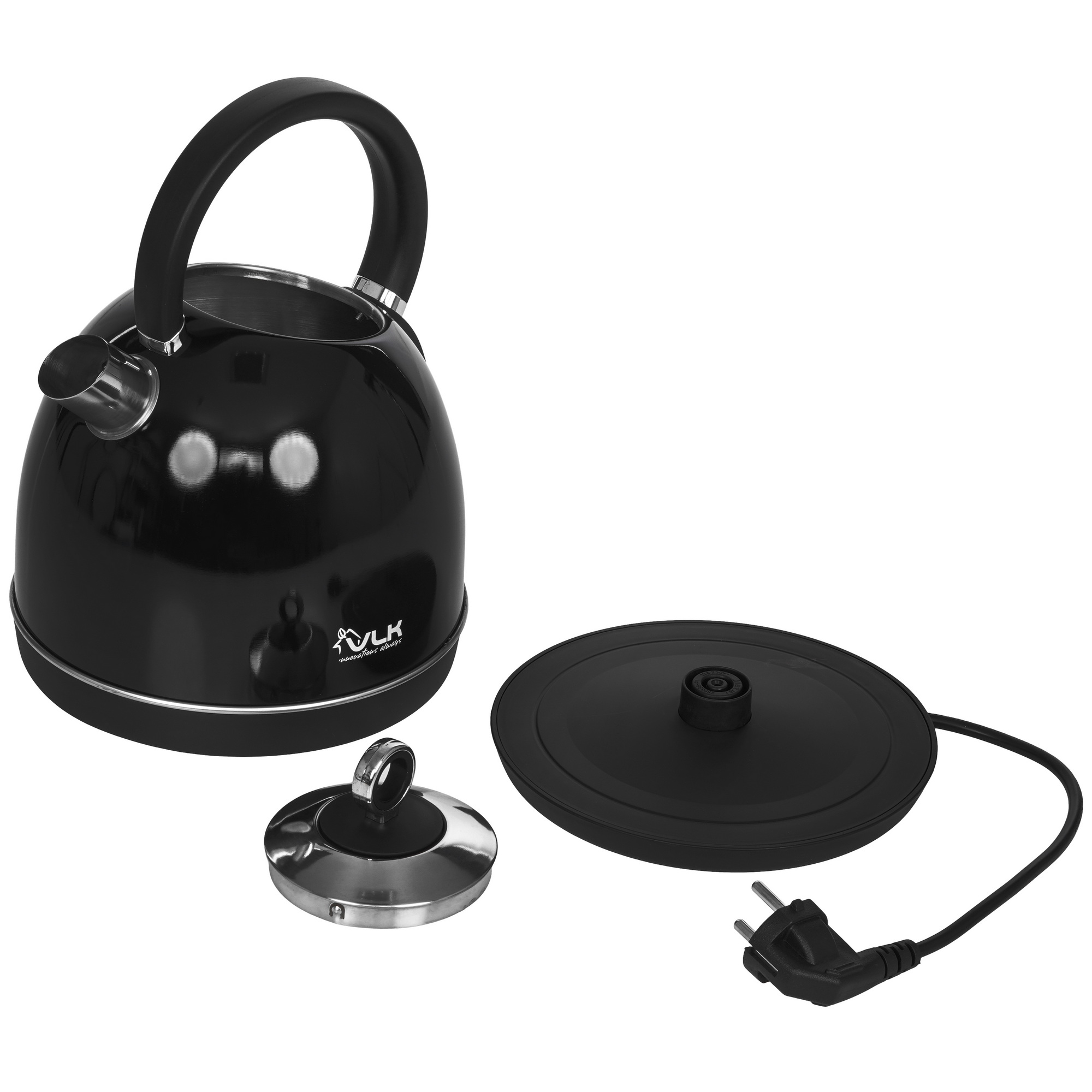 9216774 Электрочайник VLK Siena-6563 черный STDN-0051233 - Вид №5