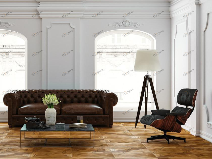 CP Parquet Паркет из тика Antico asolo quadrotte sun-id-1358457