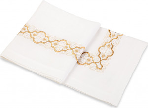 10604814 Weissfee Дорожка Weissfee "Комо" 50х170см (античное золото) Ткань