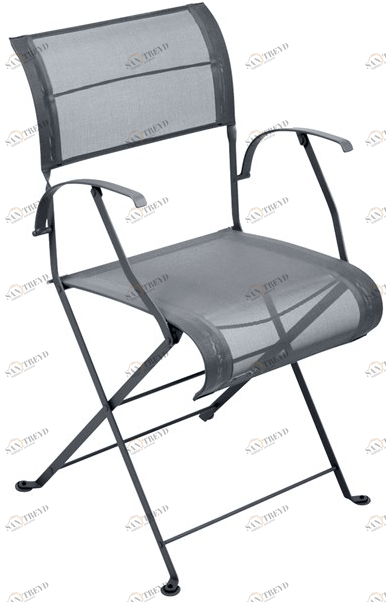 Fermob Складной брезентовый садовый стул с подлокотниками Dune sun-id-1410671