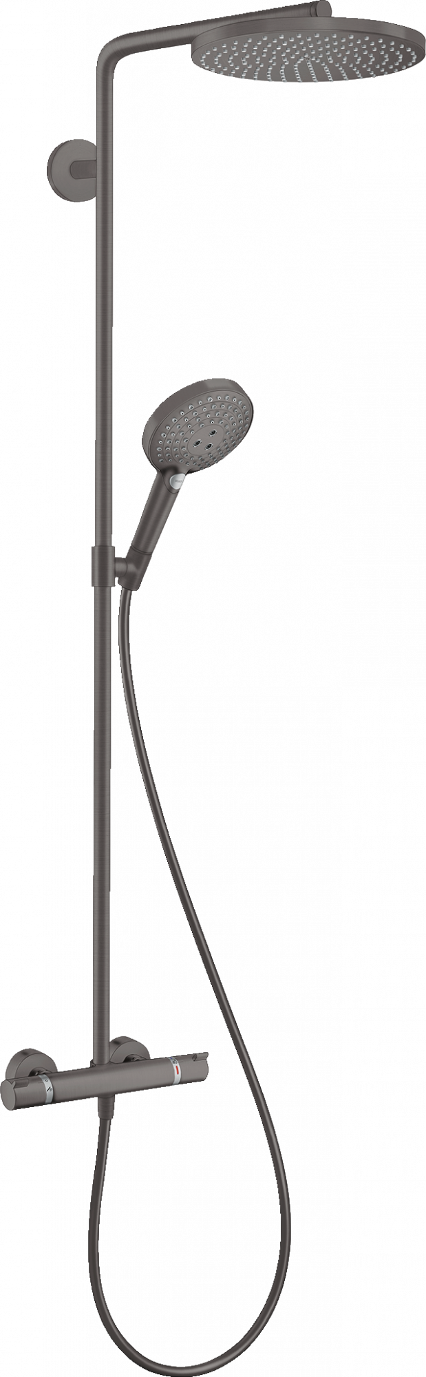 27633340 Raindance Select S Showerpipe 240 1jet PowderRain с термостатом Hansgrohe 