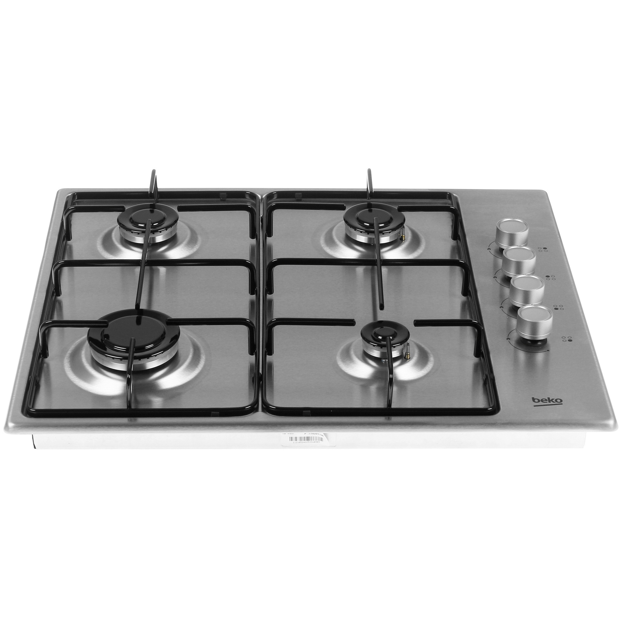 5310402 Газовая варочная поверхность Beko HIGG 641C3 SX STDN-0042834 - Вид №1