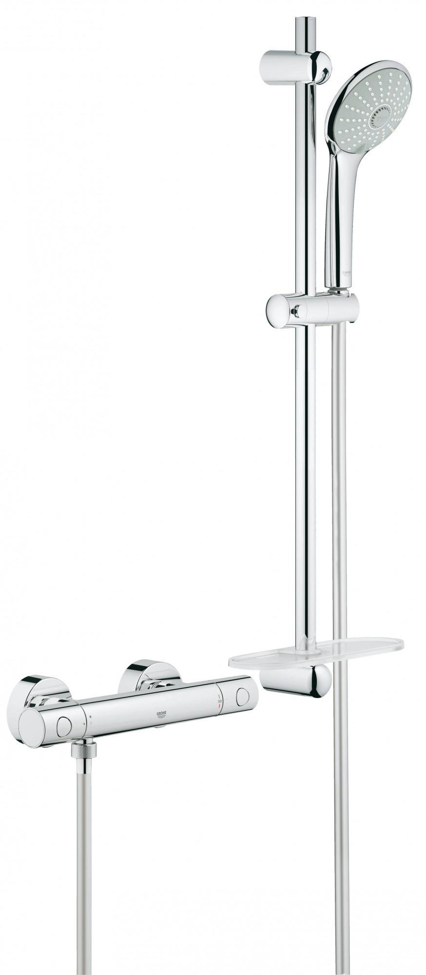 34286001 Термостатический смеситель для душа Grohe Grohtherm 1000 Cosmopolitan хром