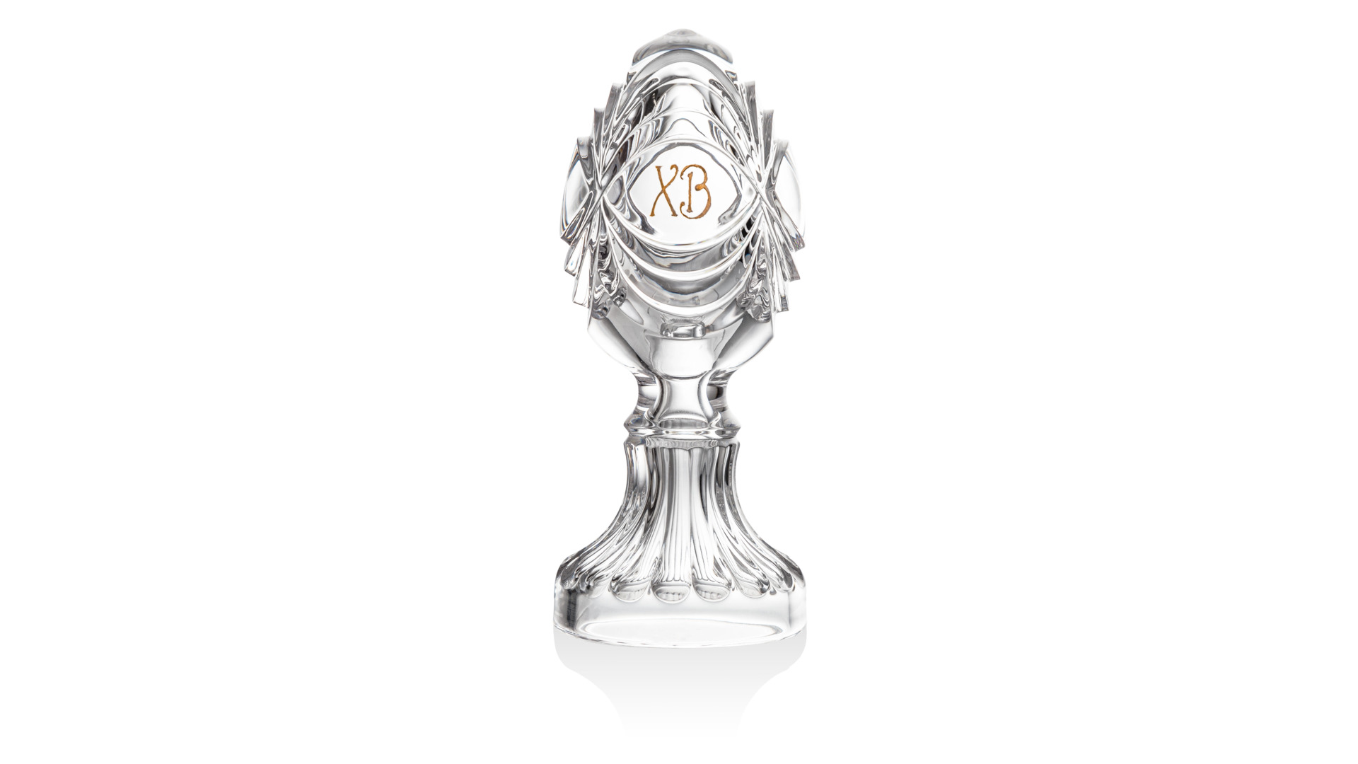 10622951 Avdeev Crystal Пасхальное яйцо на подставке "Дуги" Хрусталь  - Вид №2