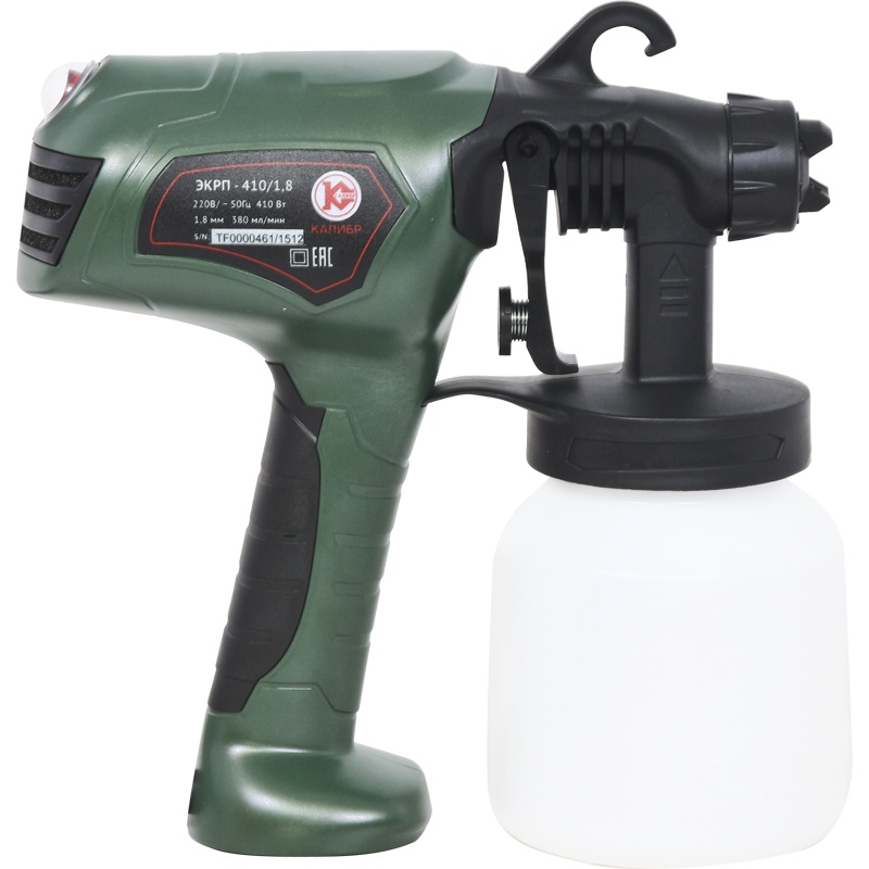 59518 Калибр Электрический краскораспылитель ЭКРП-410/1,8 