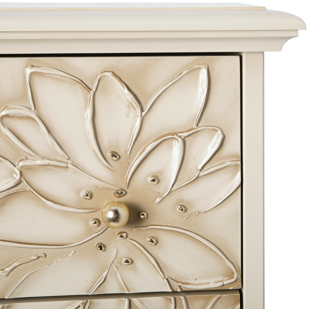 11619 Комод Терра-4 (с 4-мя ящиками) Айвори Мраморное Золото BOGACHO 4627196590502 - Вид №5