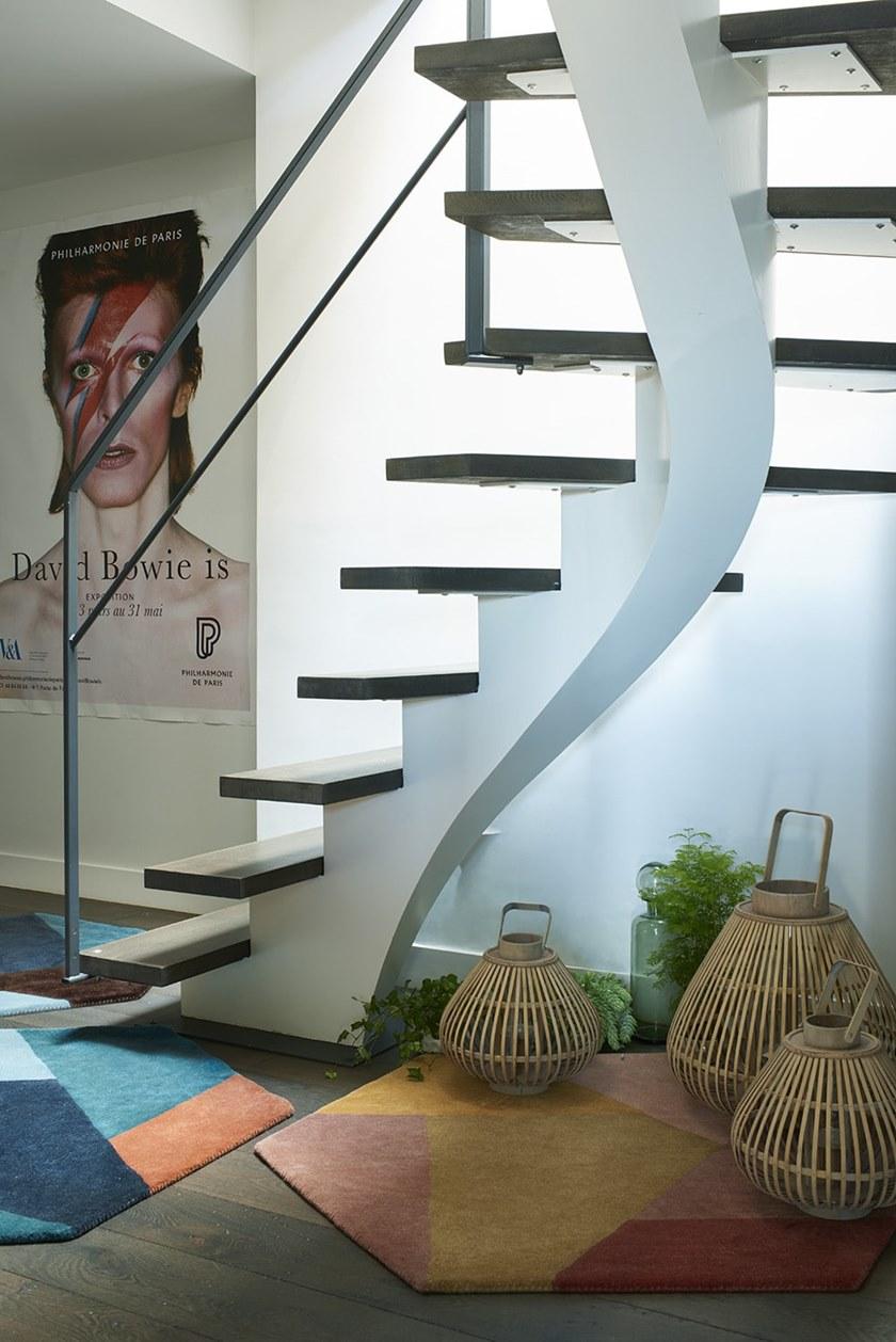 Toulemonde Bochart Шерстяной коврик с геометрическими мотивами Access sun-id-1480762 - Вид №3