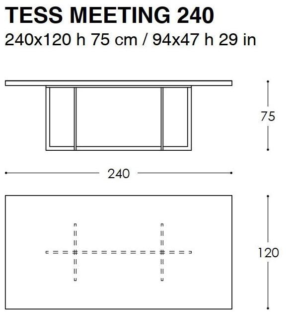 José Martínez Medina Прямоугольный деревянный стол для переговоров sun-id-1478784 - Вид №1