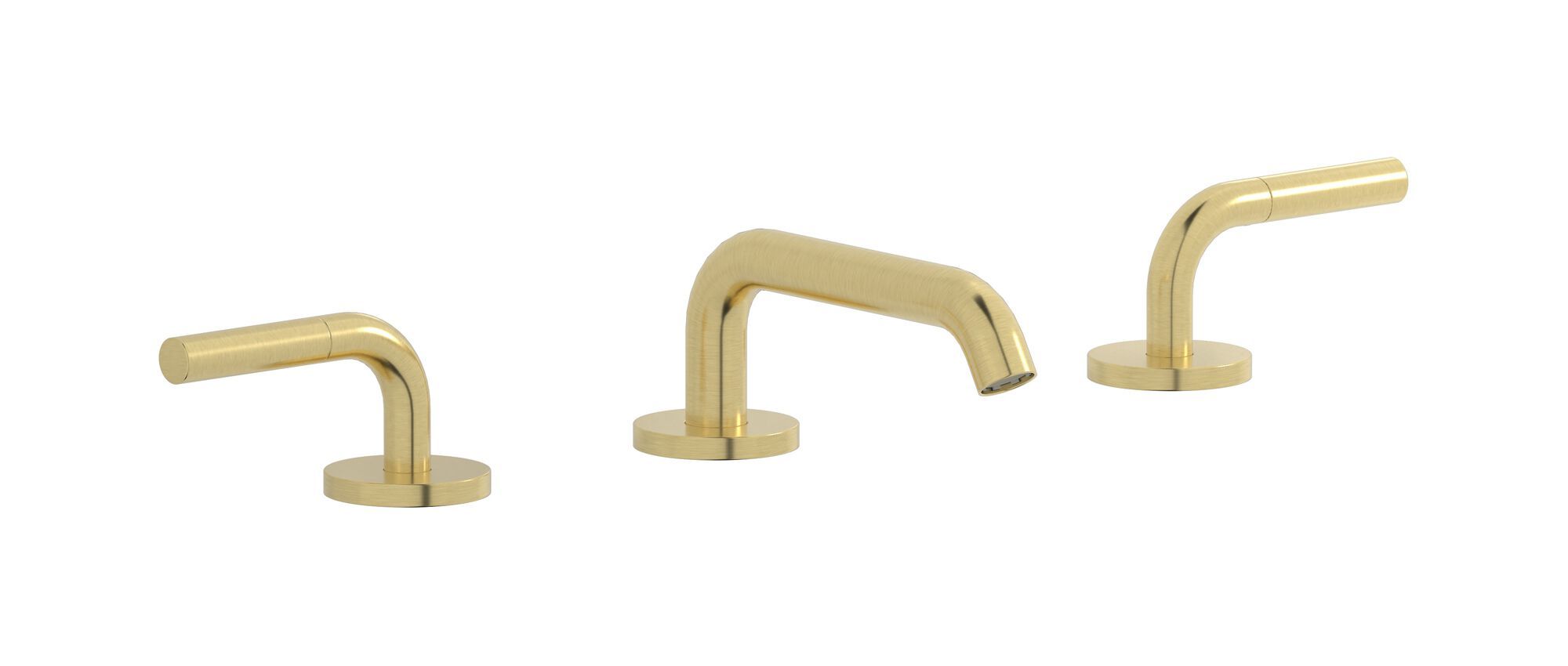 Смеситель для раковины с 3 отверстиями для пола с автоматическим сливом IB Milano Torino ARCH-00099826 - Вид №6