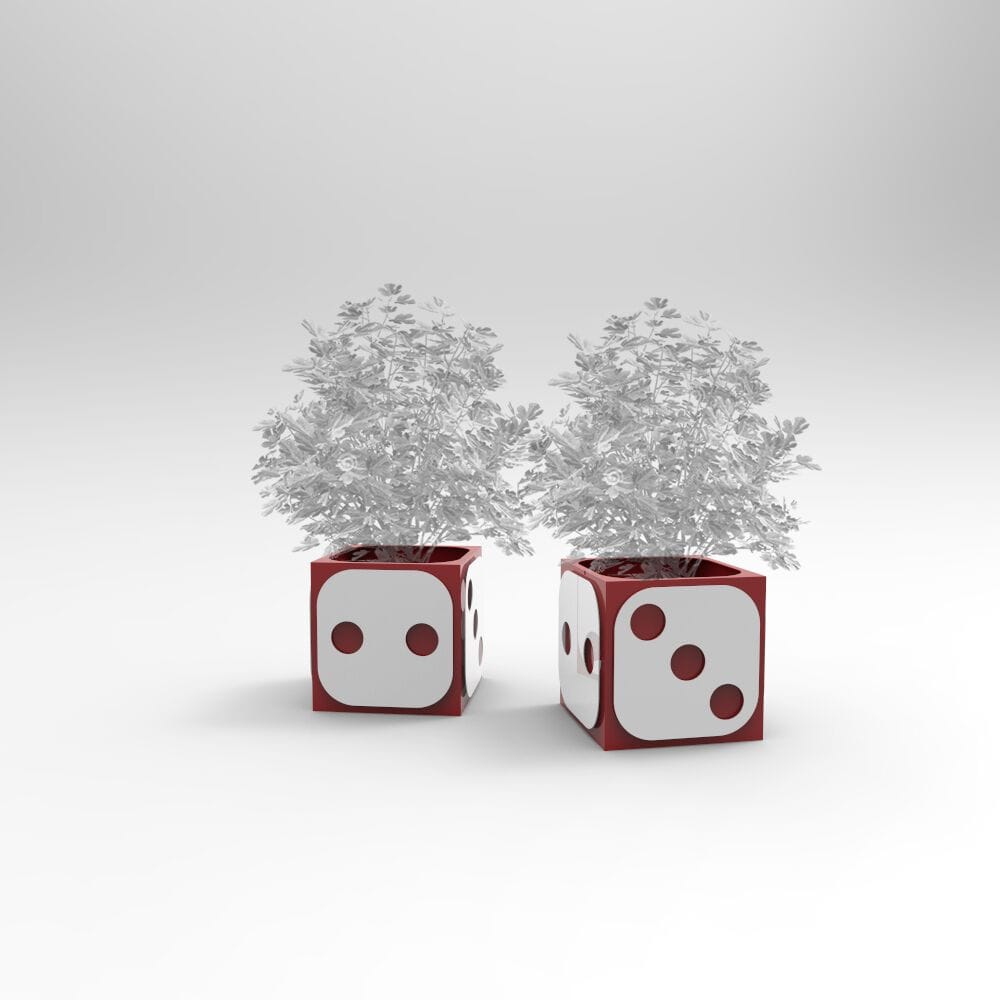 Квадратная стальная плантатор CITYSì DADI ARCH-00125549 - Вид №2