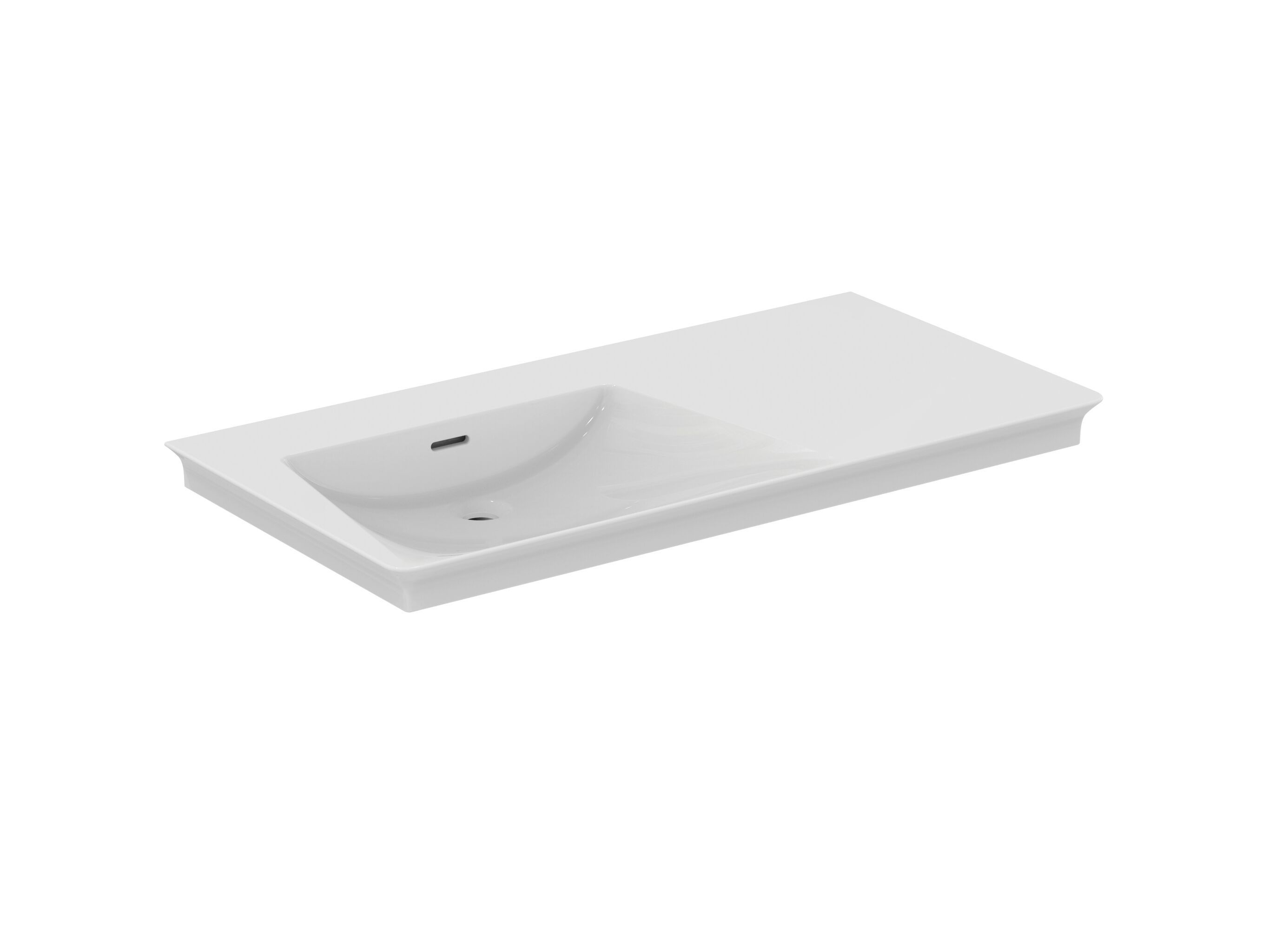 Керамическая раковина с одной столешницей с переливом Ideal Standard La Dolce Vita ARCH-00075319