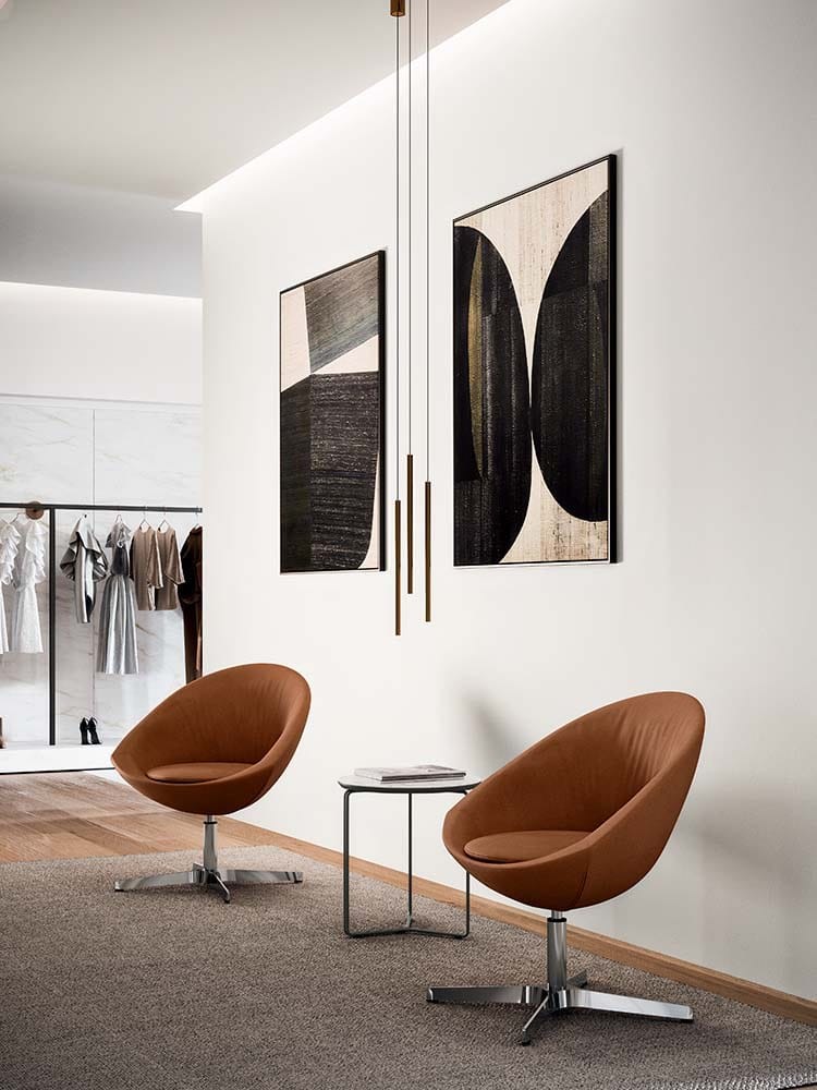 Спицевое кресло с подлокотниками Quadrifoglio Group Design Living ARCH-00045708 - Вид №4