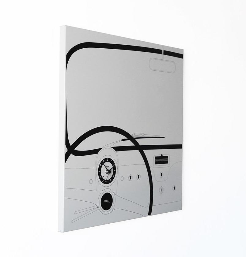 Designobject.it Часы из листового металла / шифер  It609  - Вид №2