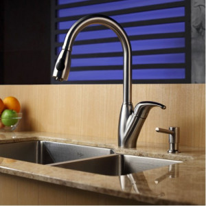 KHU123-32-KPF2121-SD20 Накладная раковина на столешницу  прямоугольная Krausru