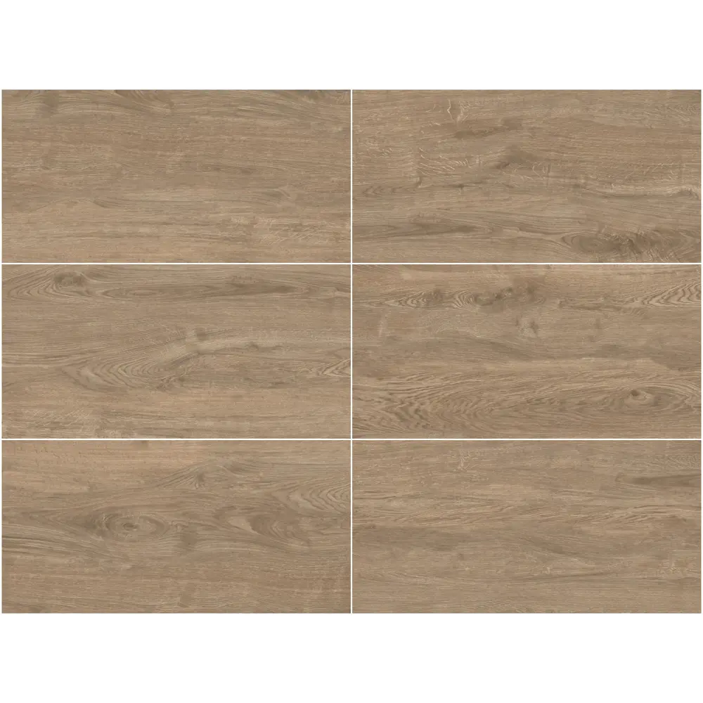 Глазурованный керамогранит Ceradim Wood Lux Walnut 60x120 см 1.44 м² матовый цвет коричневый 89457825 STLM-2189130 Wood Lux Walnut Chevron M - Вид №1
