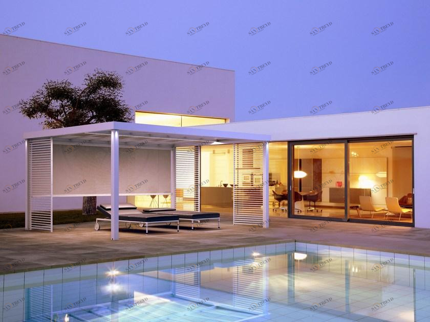 UNOSIDER Беседка из алюминия с порошковым покрытием sun-id-1357820