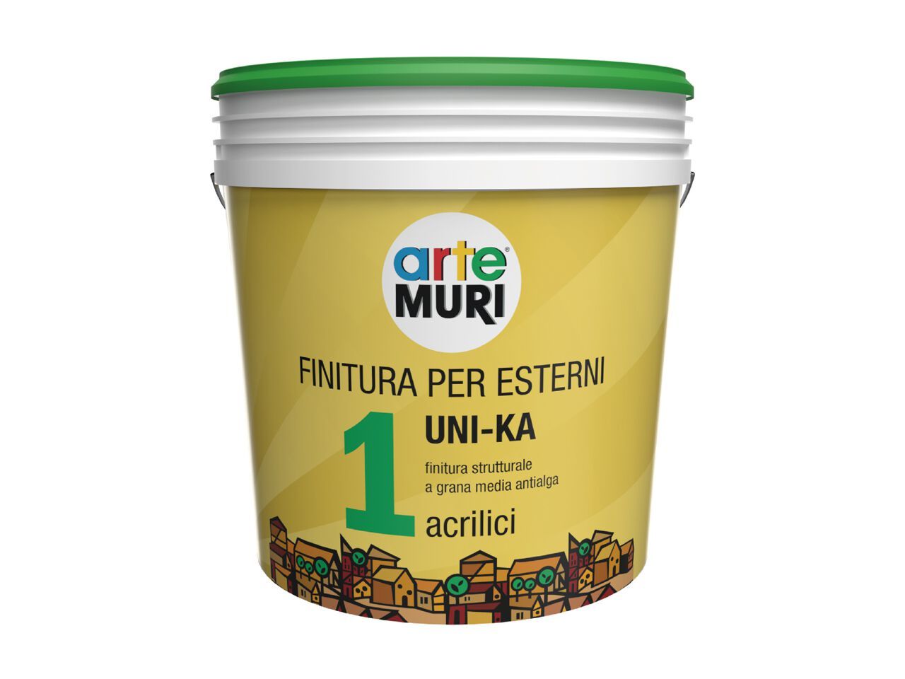 Структурная отделка средней зернистости Fornaci Calce Grigolin arteMURI ARCH-00000113 - Вид №1