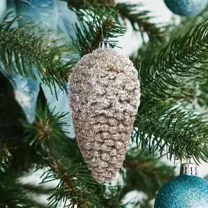 89381664 Украшение елочное «Шишка», 14x7 см, цвет золотой STLM-1497639