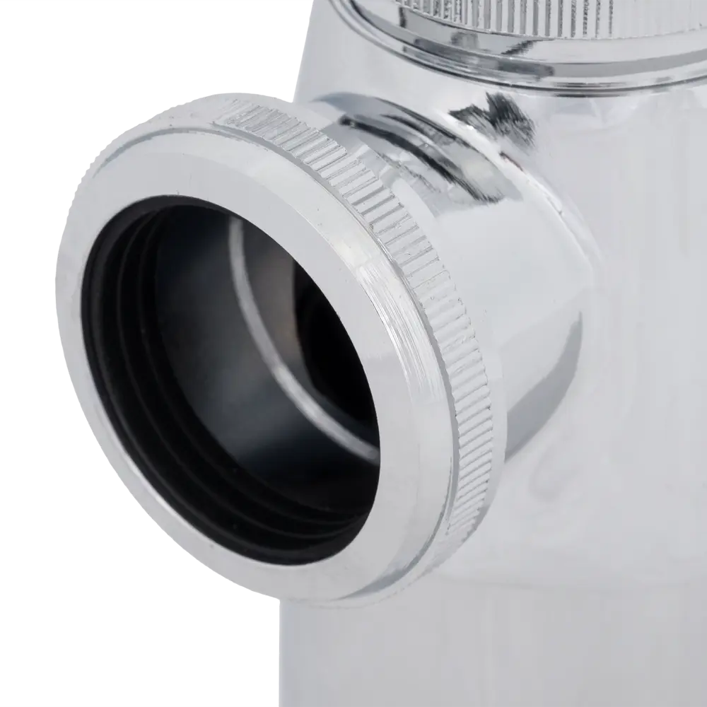 Сифон для раковины Equation без выпуска хром d 32 мм STLM-2016535 - Вид №3