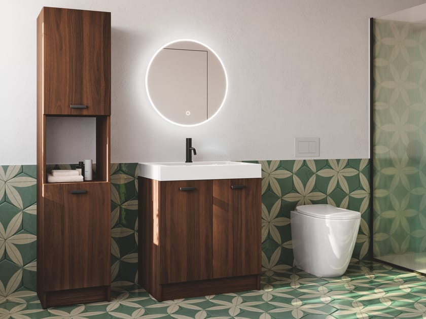 Меламиновая напольная раковина со встроенной раковиной COLAVENE Alaqua ARCH-00031326