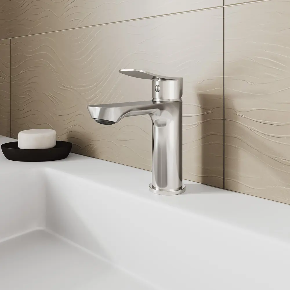 Смеситель для раковины Milardo Demi однорычажный цвет хром STLM-2182029 - Вид №5