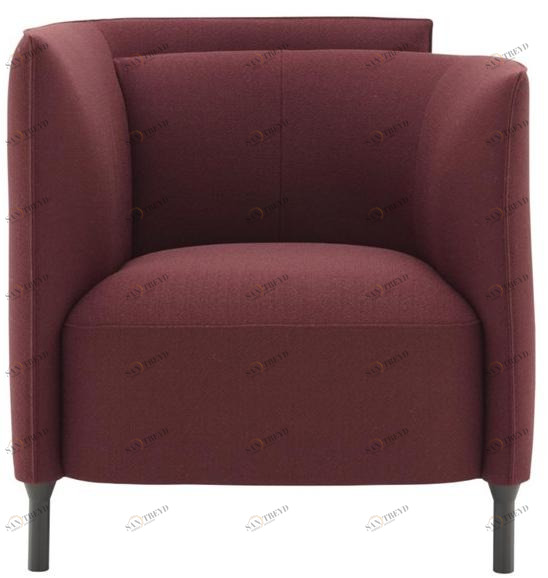 Ligne Roset Кресло из ткани с подлокотниками Hemicycle 14200105