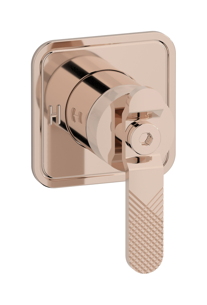 Внешние части встроенного смесителя на 1 потребителя WE ARE IB b2300rs Rose Gold Bold