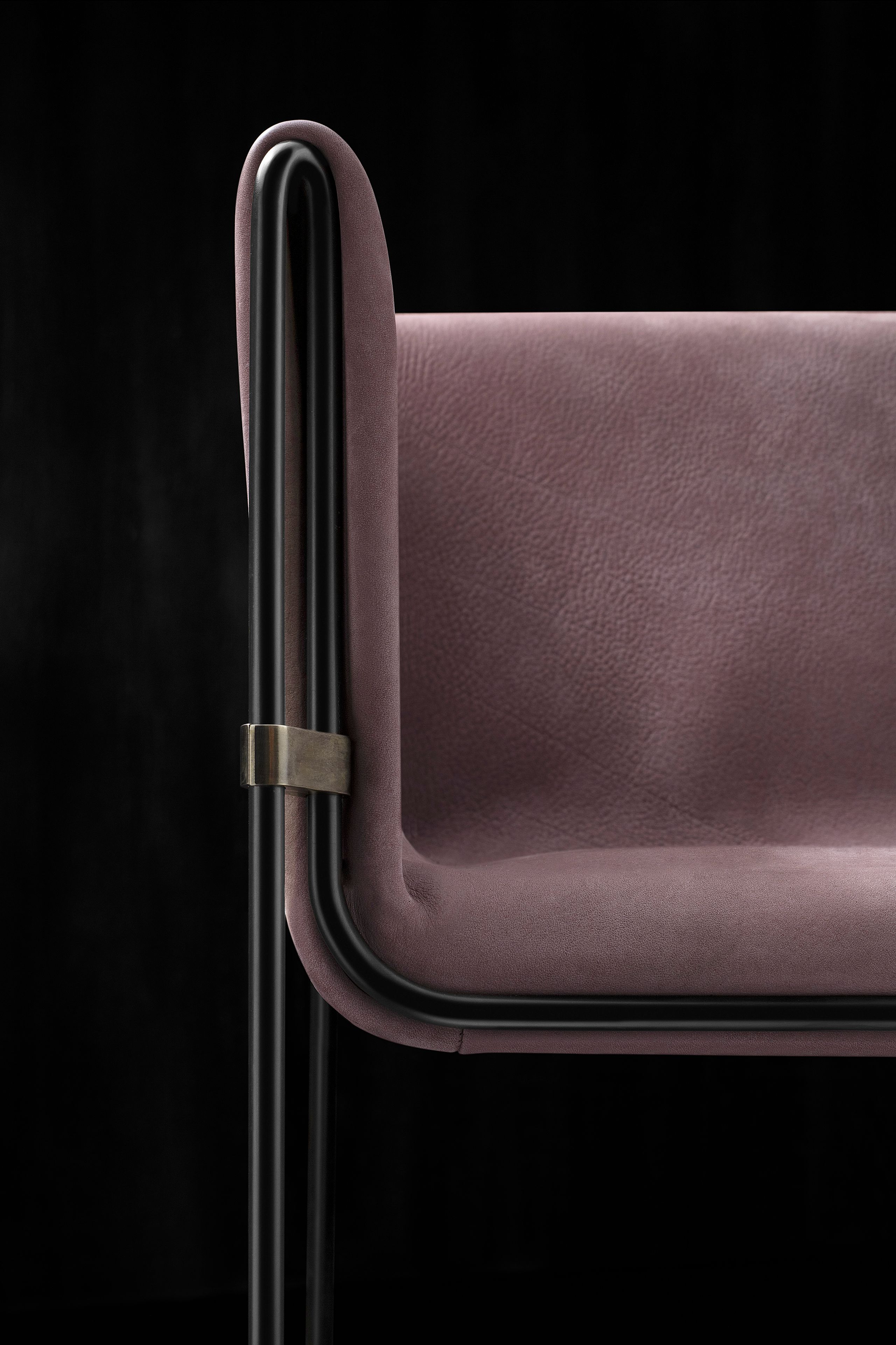 Съемный кожаный стул Henge Jill ARCH-00043109 - Вид №2