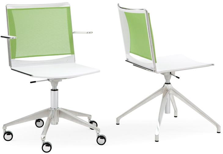 Diemmebi Офисный стул из полипропилена с 4 спицами S’mesh sun-id-1514851 - Вид №1