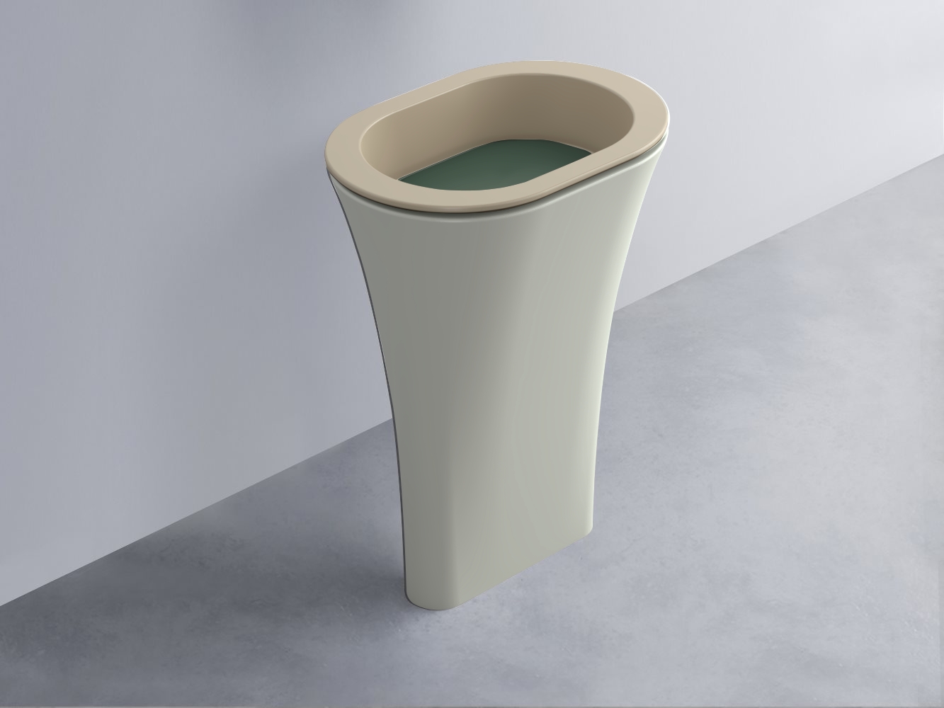 AMLA65-AV+AMPILO-MU+AMCOLO-PM Раковина Amedeo Ovale отдельностоящая cielo Enjoy + Amedeo Ceramica Cielo