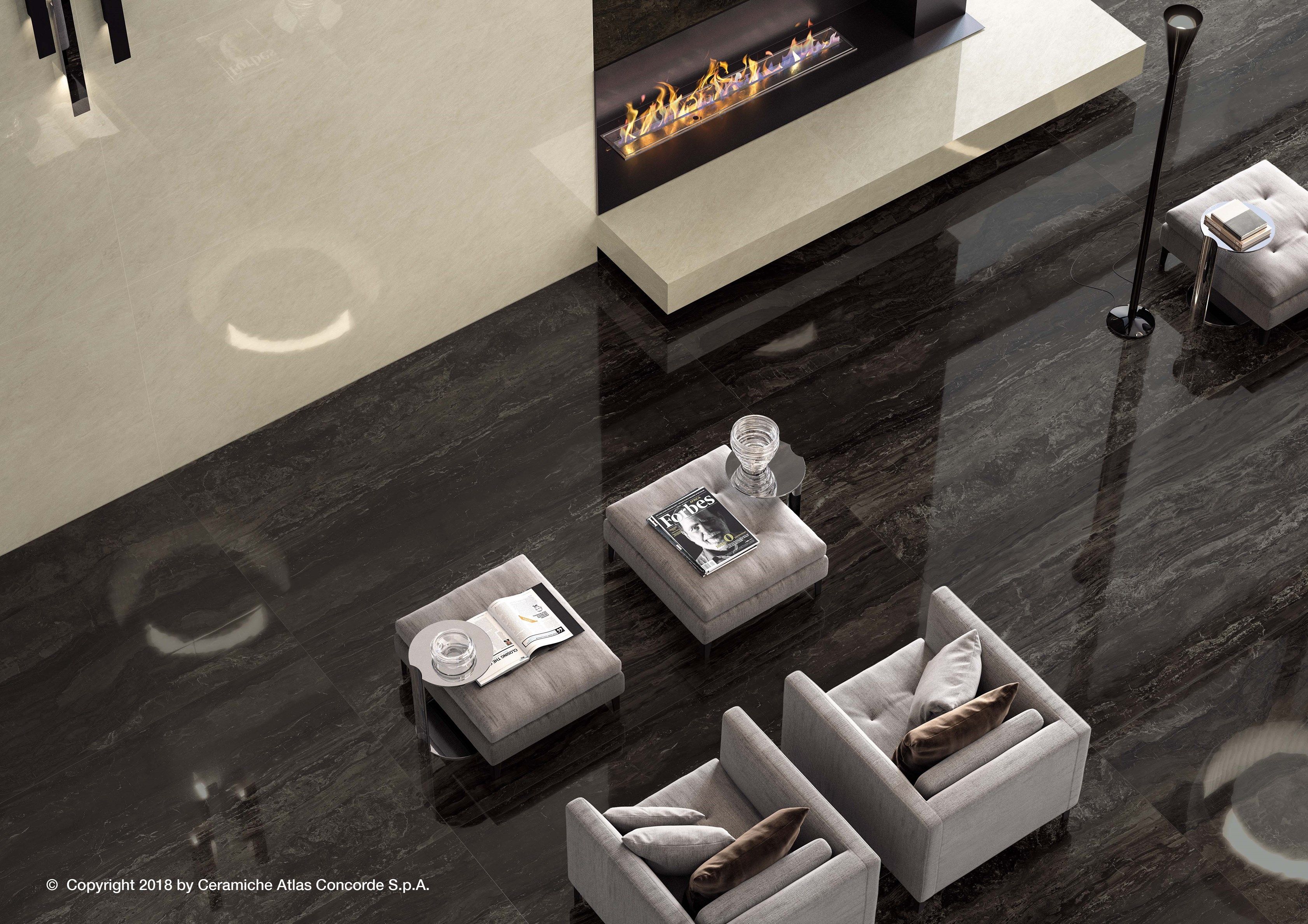 Пол из керамогранита с мраморным эффектом Atlas Concorde Marvel Edge ARCH-00074519 - Вид №22