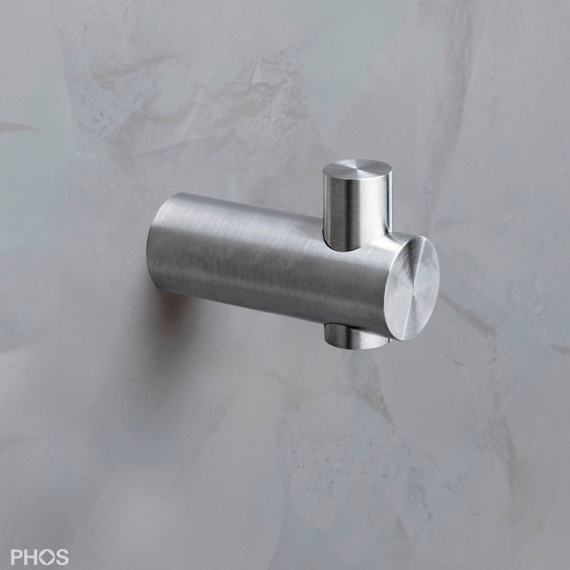 H18-50 Крючок настенный, ø18 мм, длина 5 см PHOS 