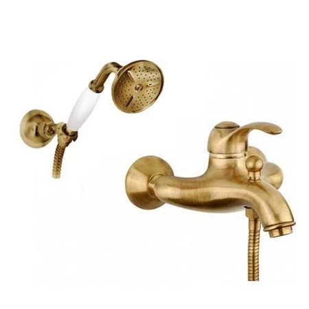 47ZZ5104 Смеситель для ванны , бронза Fiore JAFAR  - Вид №1