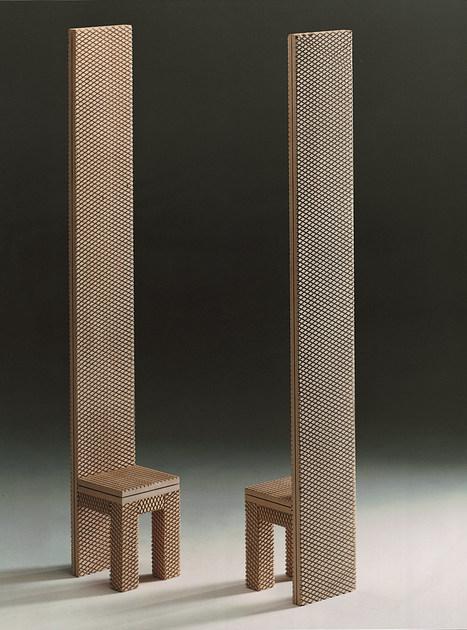 Mirabili Деревянный стул с высокой спинкой Mirabili arte d'abitare sun-id-1403681 - Вид №1