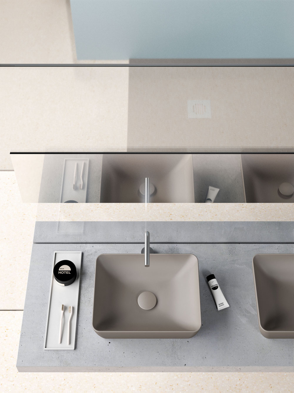 903705 Накладная раковина на столешницу  овальная GSI ceramica  - Вид №2