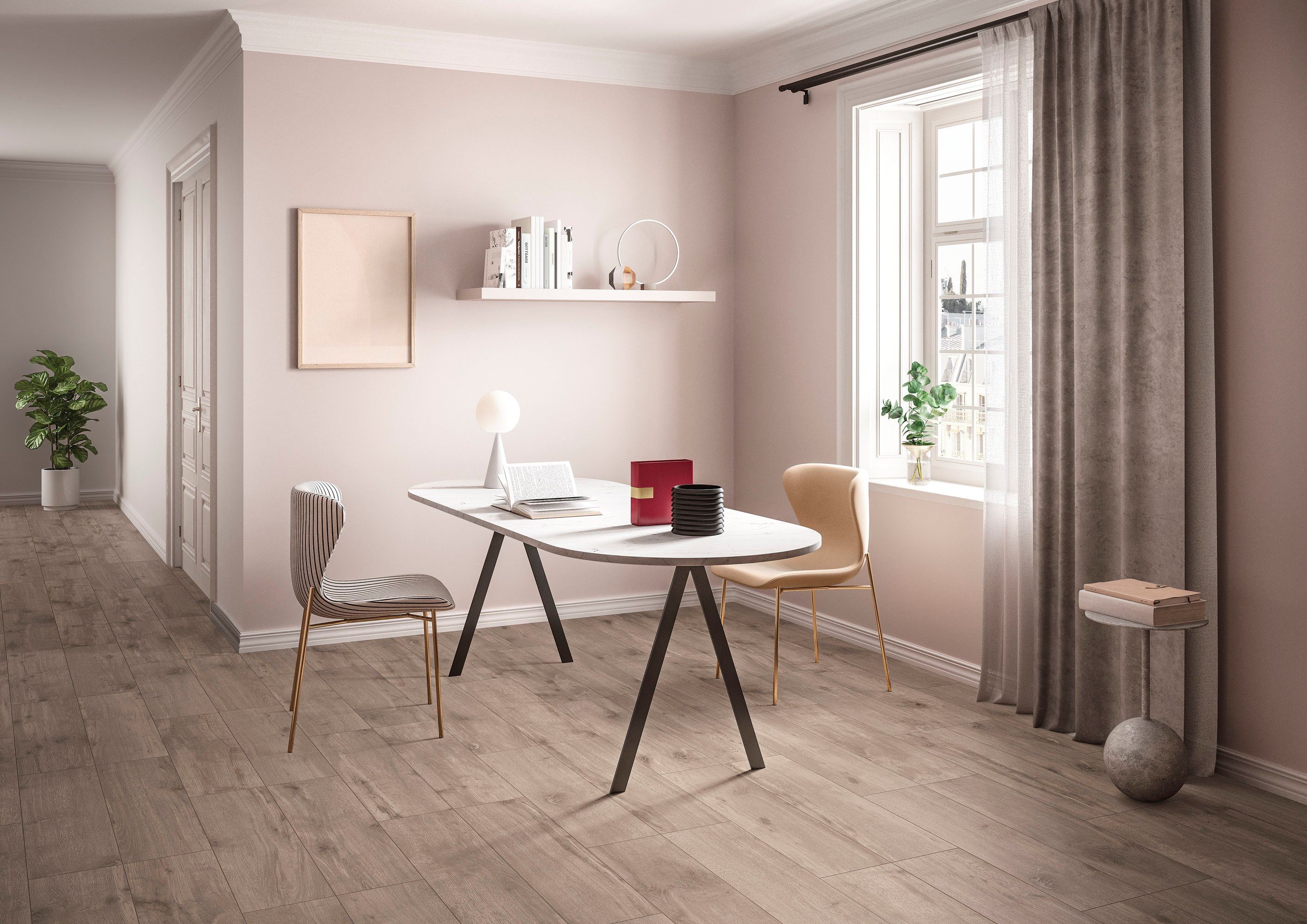 Пол / облицовка керамогранита под дерево Fiandre Bois urbain ARCH-00010535 - Вид №1