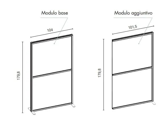 Модульная офисная перегородка STUDIO T InUno ARCH-00039090 - Вид №3