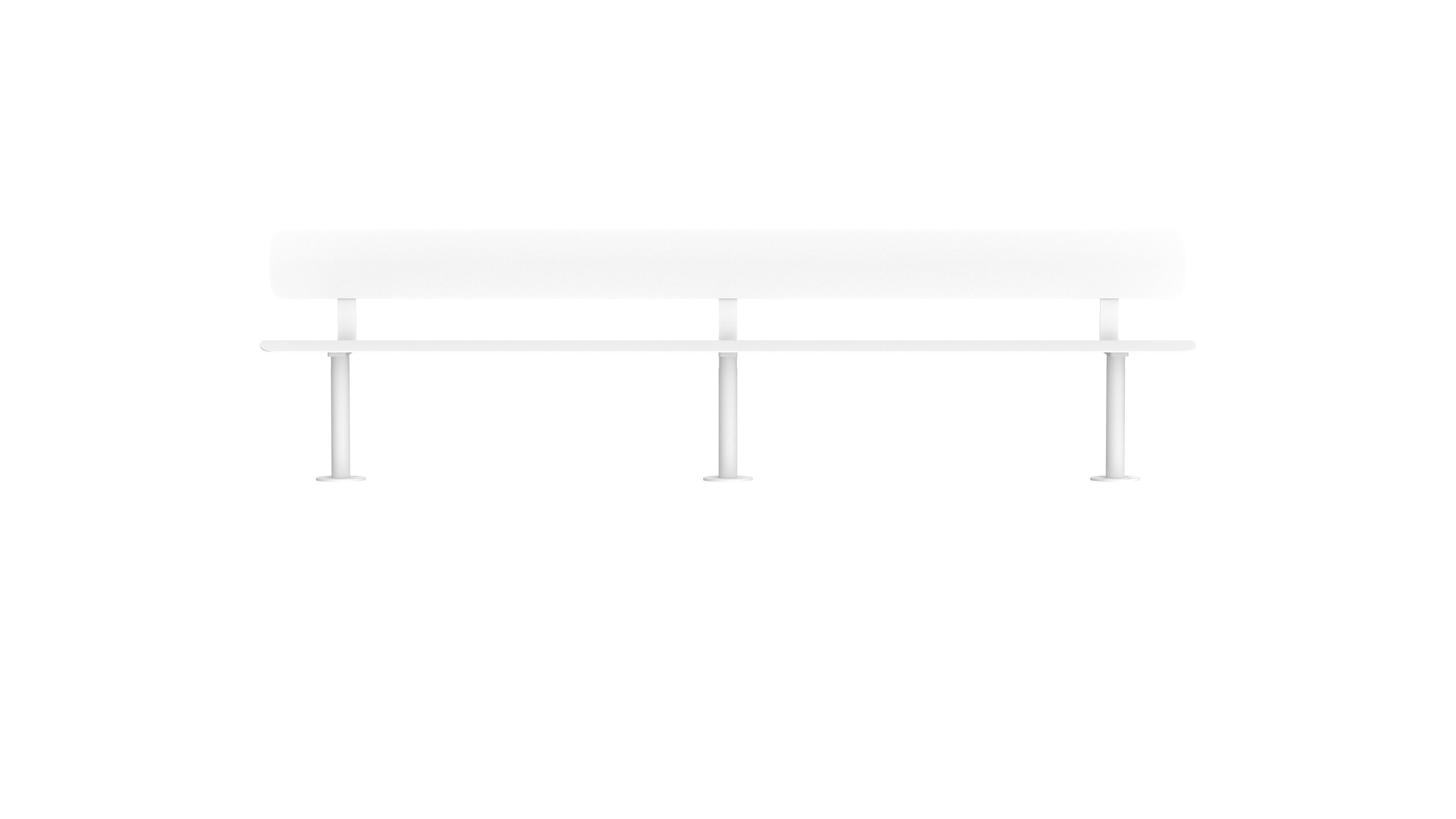 Стальная скамья с порошковым покрытием со спинкой FUNCTIONALS BEN ARCH-00041367 - Вид №87