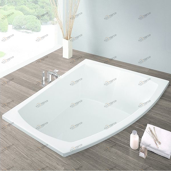 Ванна встраиваемая LARGO 180x130 см с аэромассажем Deluxe HOESCH 3693