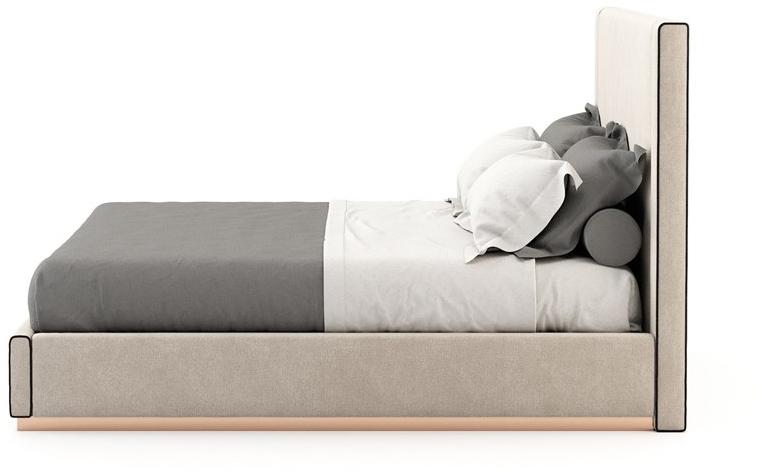 Laskasas Мягкая кровать с высоким изголовьем  Lk1132  - Вид №2
